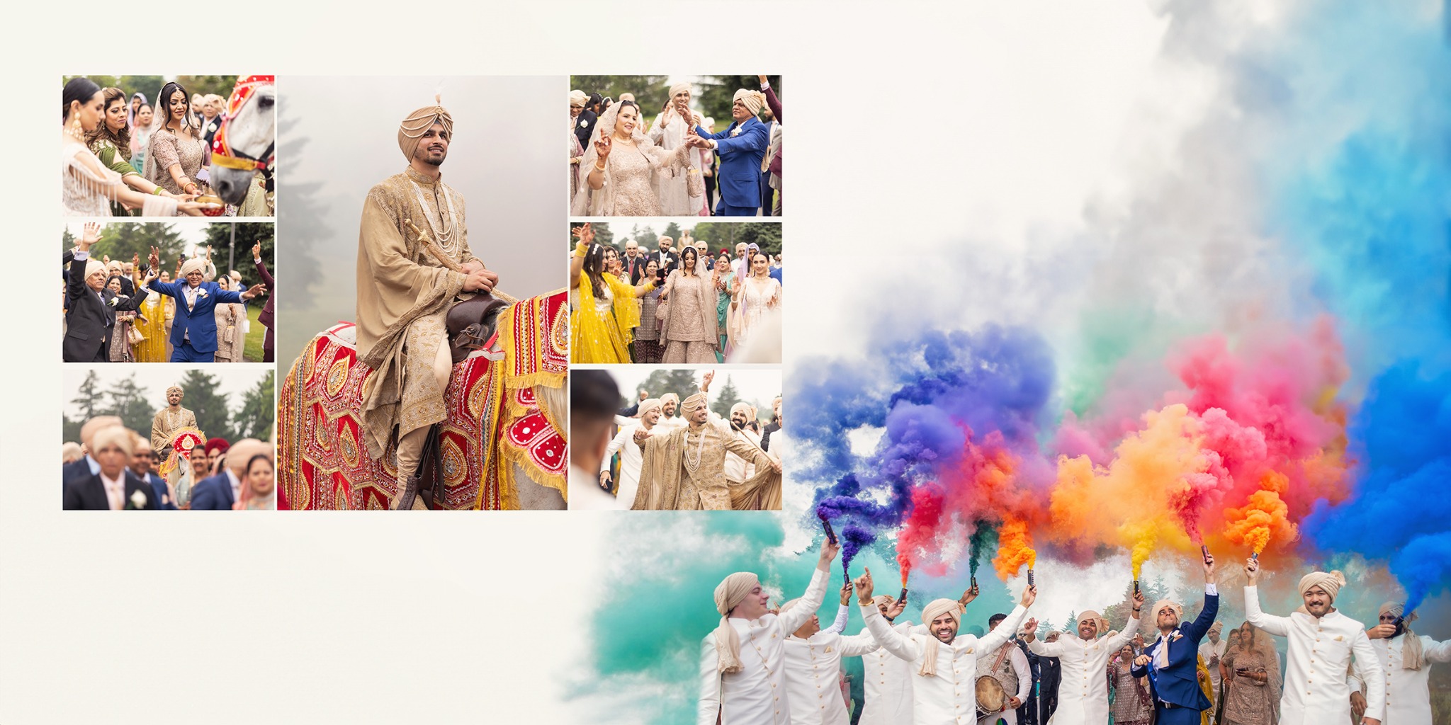 Bryanna and Raj Sikh wedding celebration photograph 6