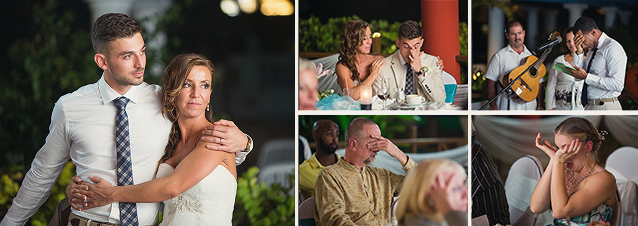 Creative backlit destination wedding portraits of Jennifer and Markwell