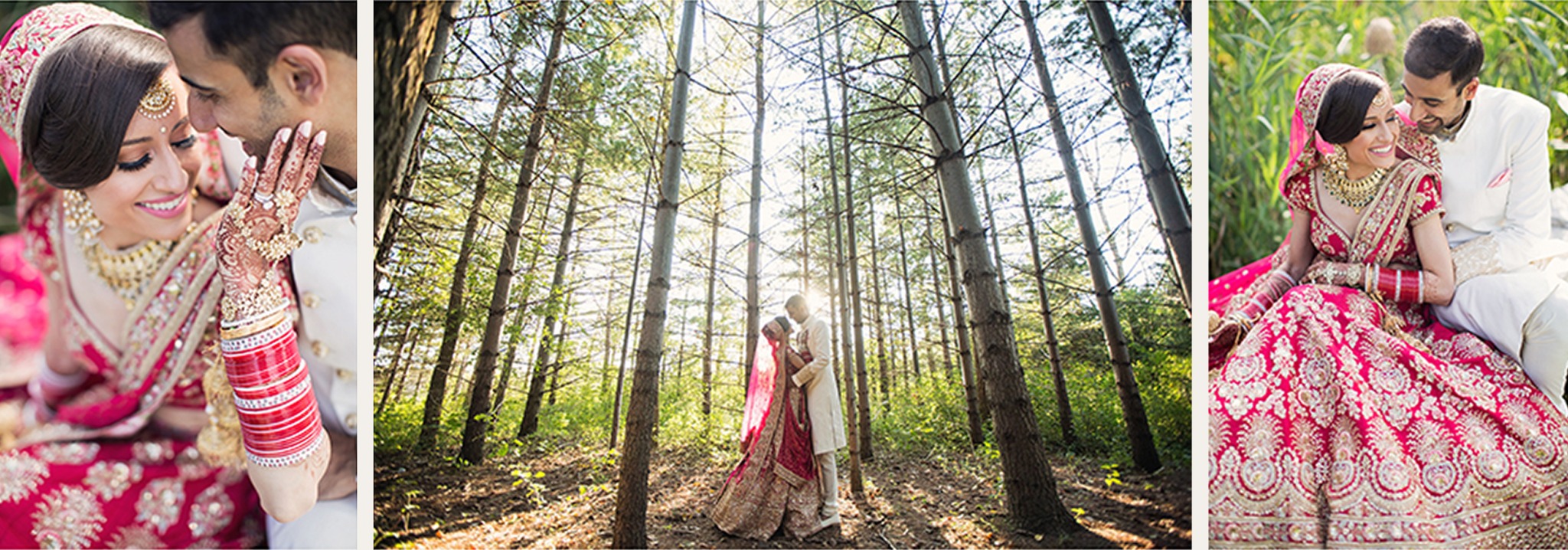 Koyelle and Akash photographed together after their Hindu wedding ceremony