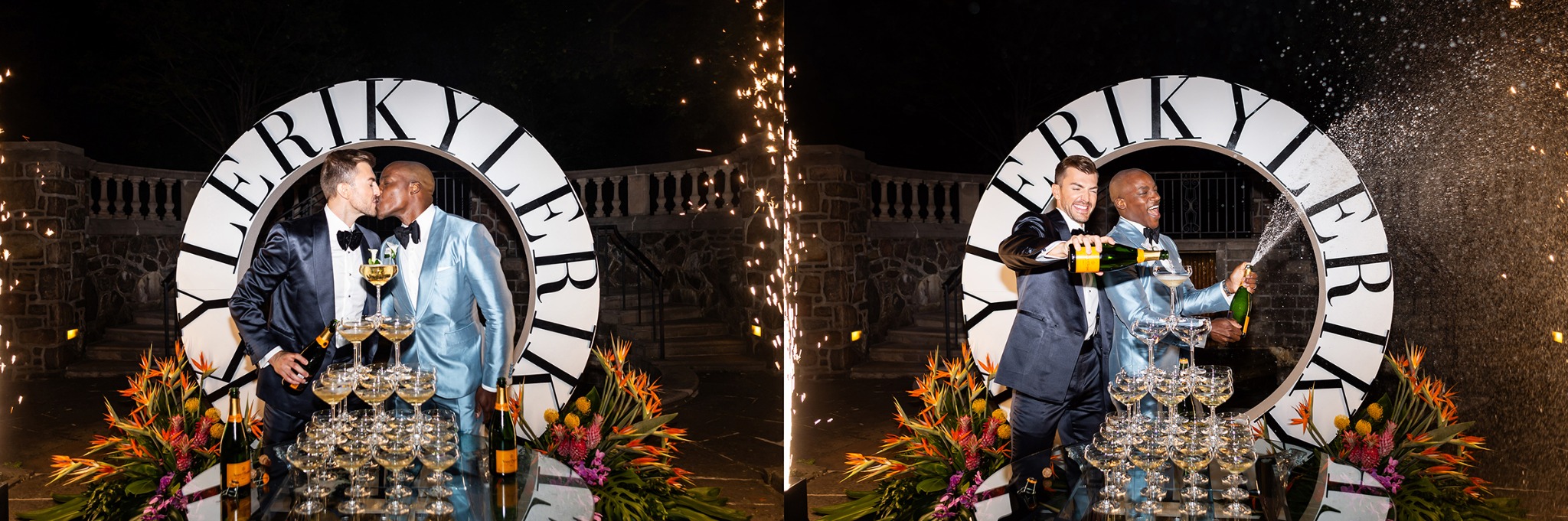 Kyle and Erik Graydon Hall Manor wedding photograph 14