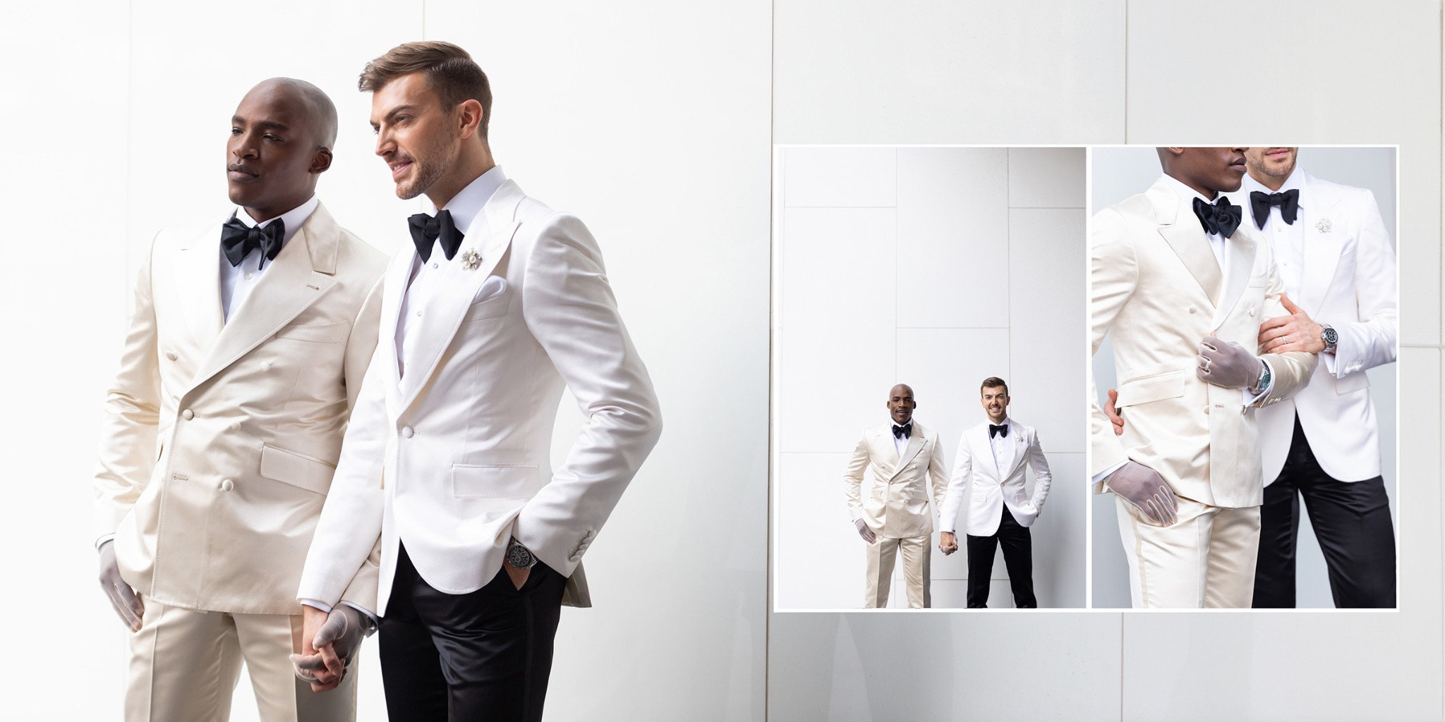 Kyle and Erik Graydon Hall Manor wedding photograph 6