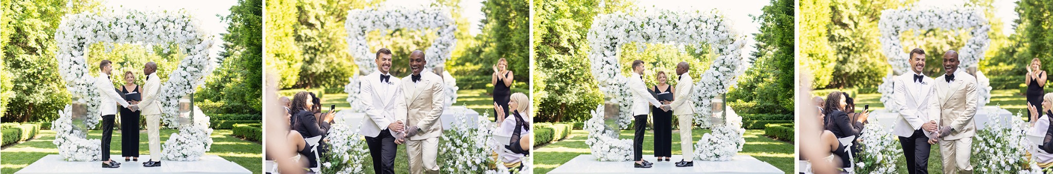 Kyle and Erik Graydon Hall Manor wedding photograph 9