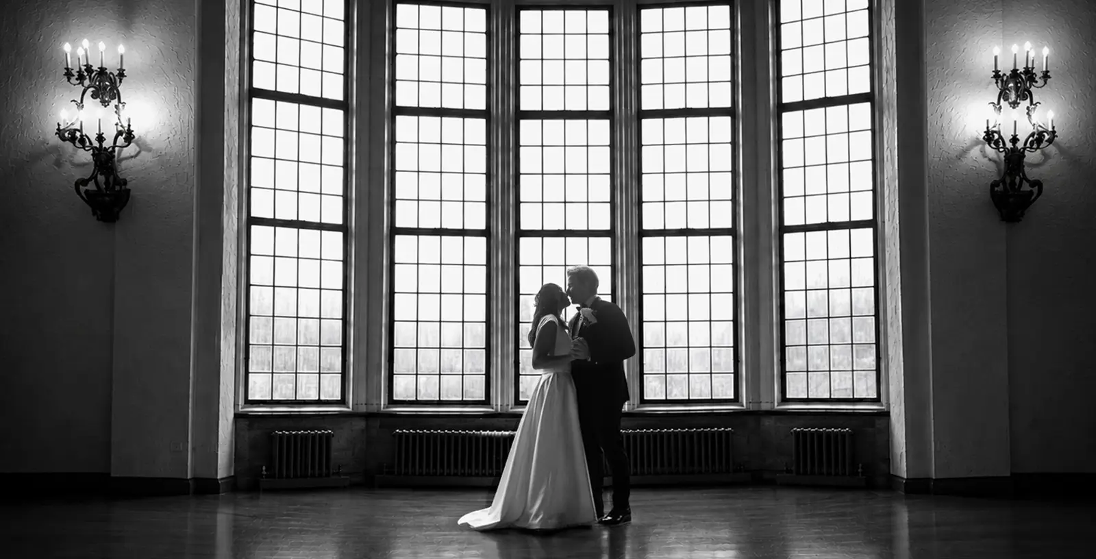 Danielle and Marty photographed together at Casa Loma
